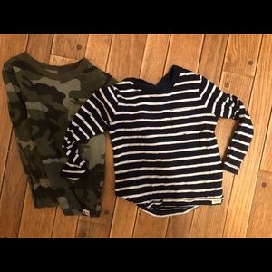Gap long sleeve shirts